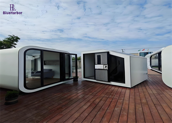 12~25 metri quadrati Capsule house multi-purpose per appartamenti ufficio e negozio