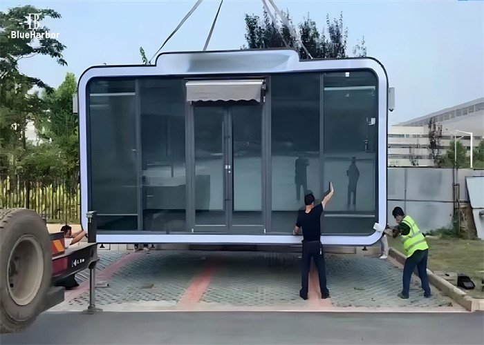 12~25 metri quadrati Capsule house multi-purpose per appartamenti ufficio e negozio