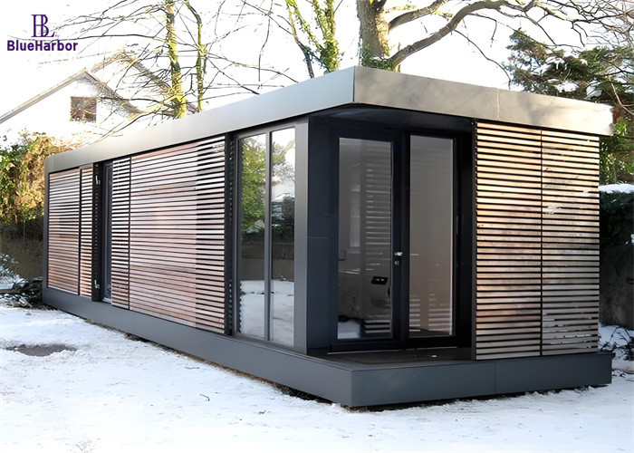Casa prefabbricata con telaio in acciaio per una durabilità nei cambiamenti climatici e nei terreni irregolari